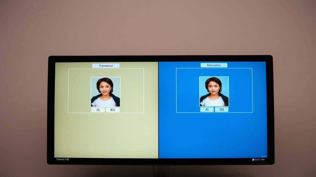 split screen showing old complex OCR software interface versus modern ai image translator clean design contrasting usability split screen showing old complex OCR software interface versus modern ai image translator clean design contrasting usability